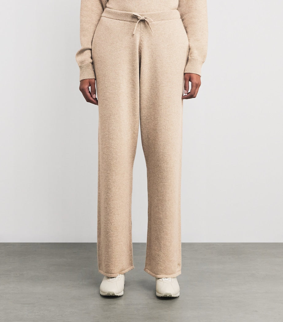 Harrods Cashmere Wide-Leg Sweatpants
