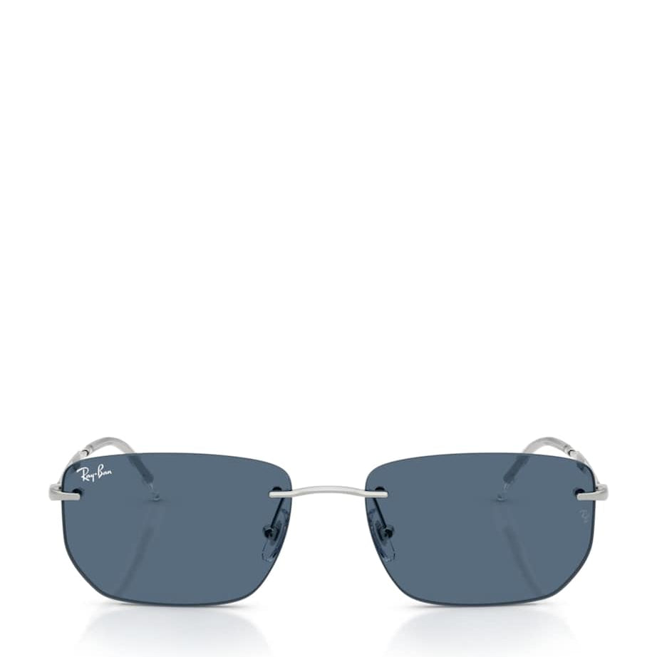 Ray-Ban Silver RB3768 Metal Irregular Sunglasses