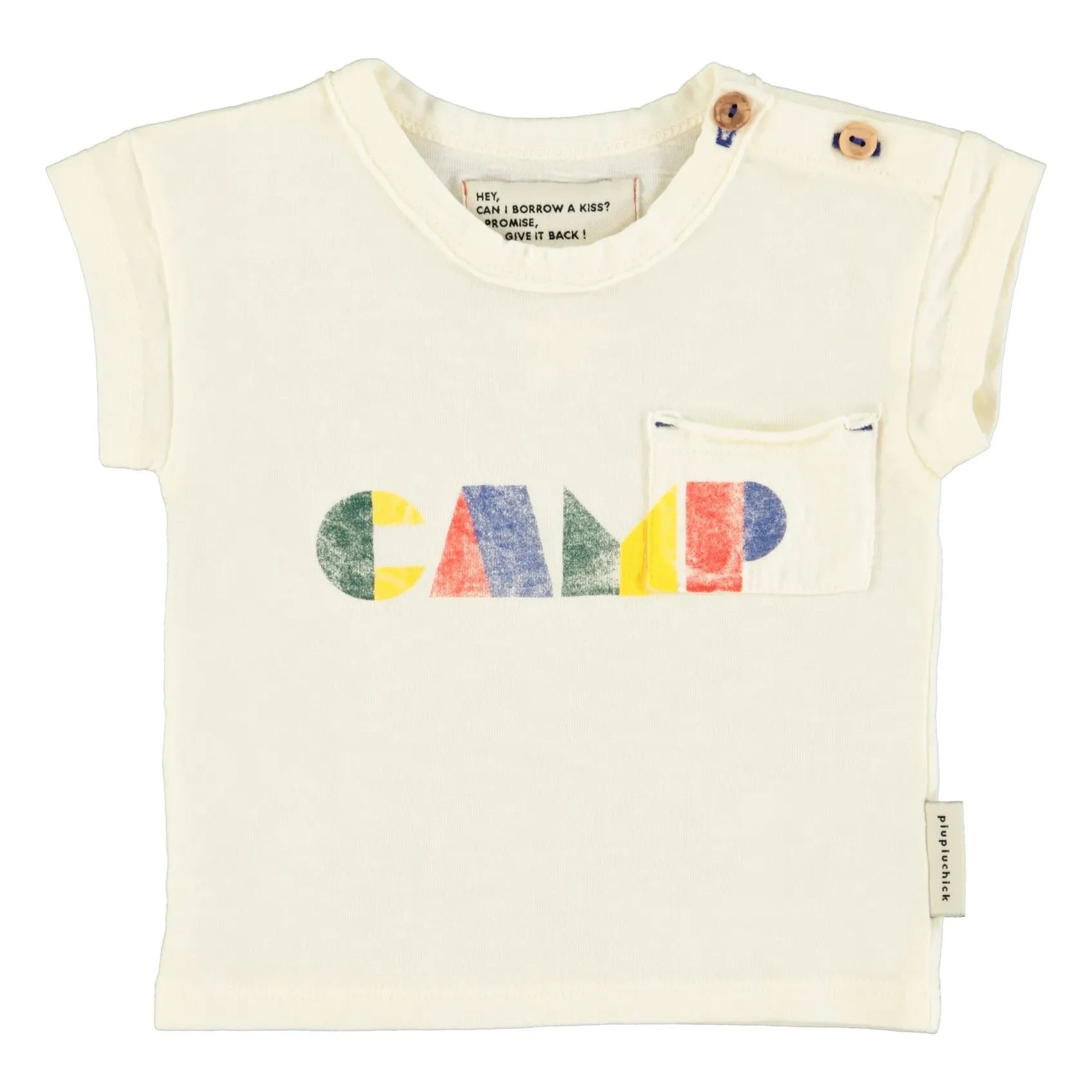 Piupiuchick - Camp T-shirt | Ecru
