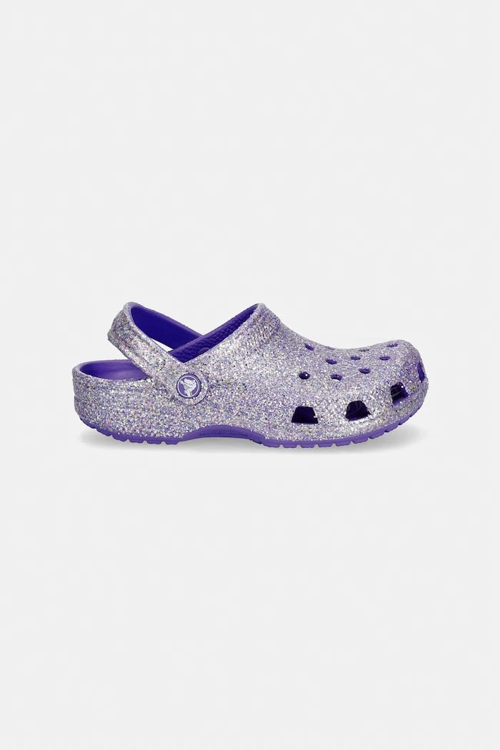 Детски чехли Crocs CLASSIC FANTASY GLITTER CLOG K