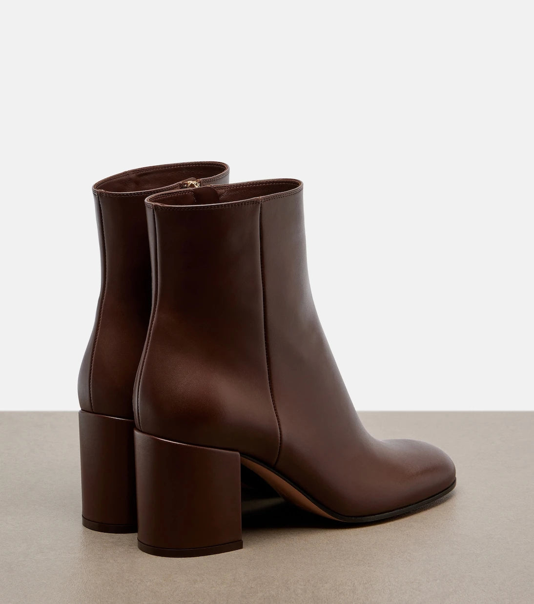 Gianvito Rossi - Joelle leather ankle boots