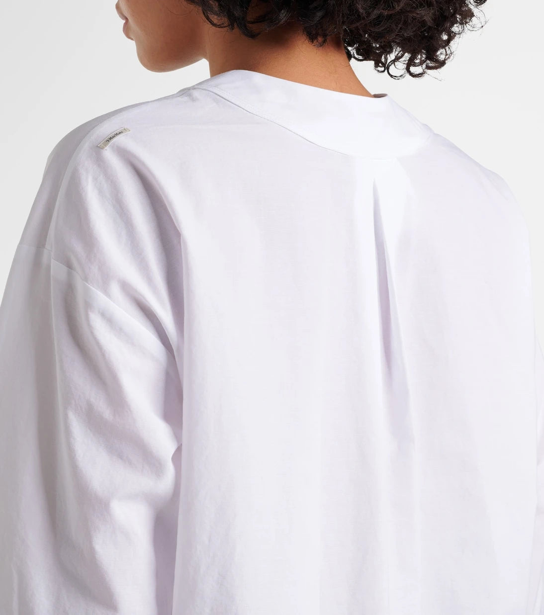 'S Max Mara - بلوزة Yole القطنية