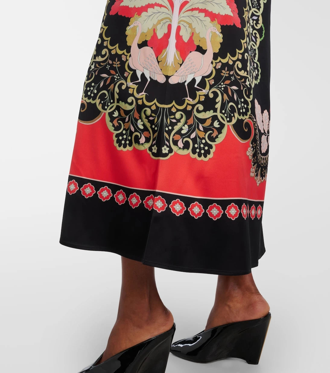 La DoubleJ - Cornucopia Placée ruffled maxi dress