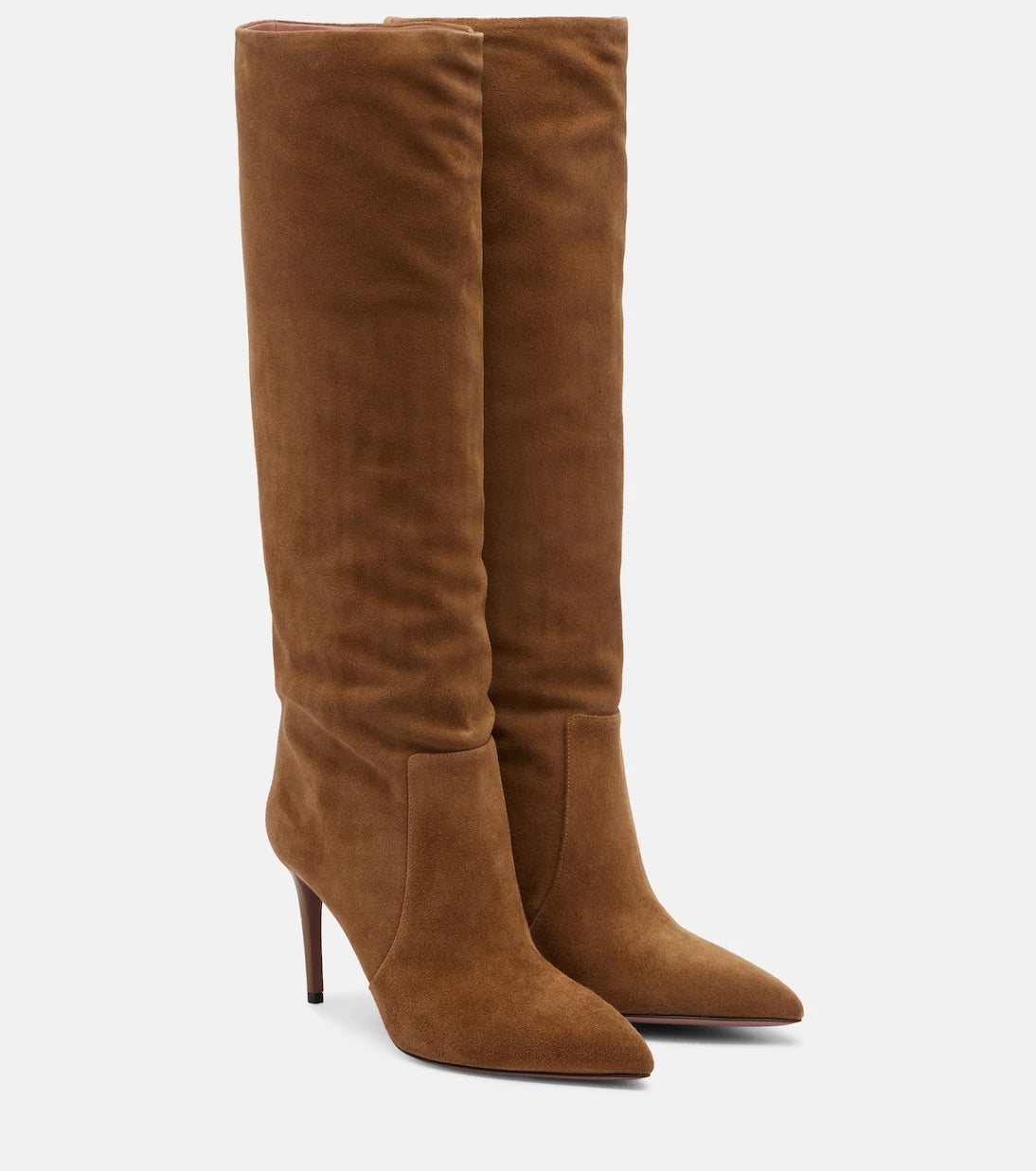 Paris Texas - Stiletto suede knee-high boots