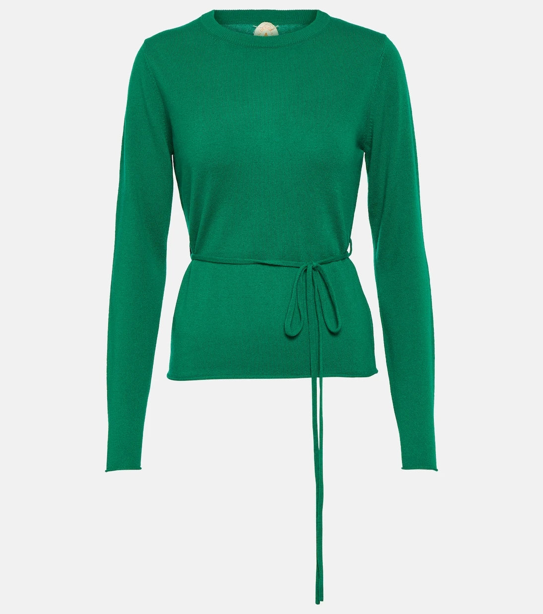 Jardin des Orangers - Belted wool and cashmere sweater