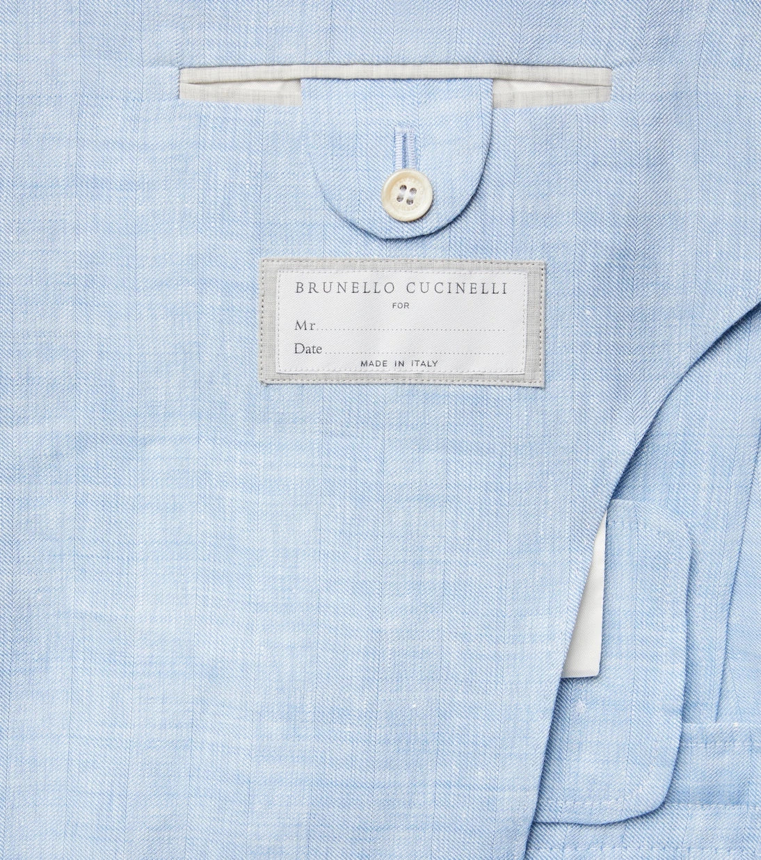 Brunello Cucinelli - Linen and wool blazer