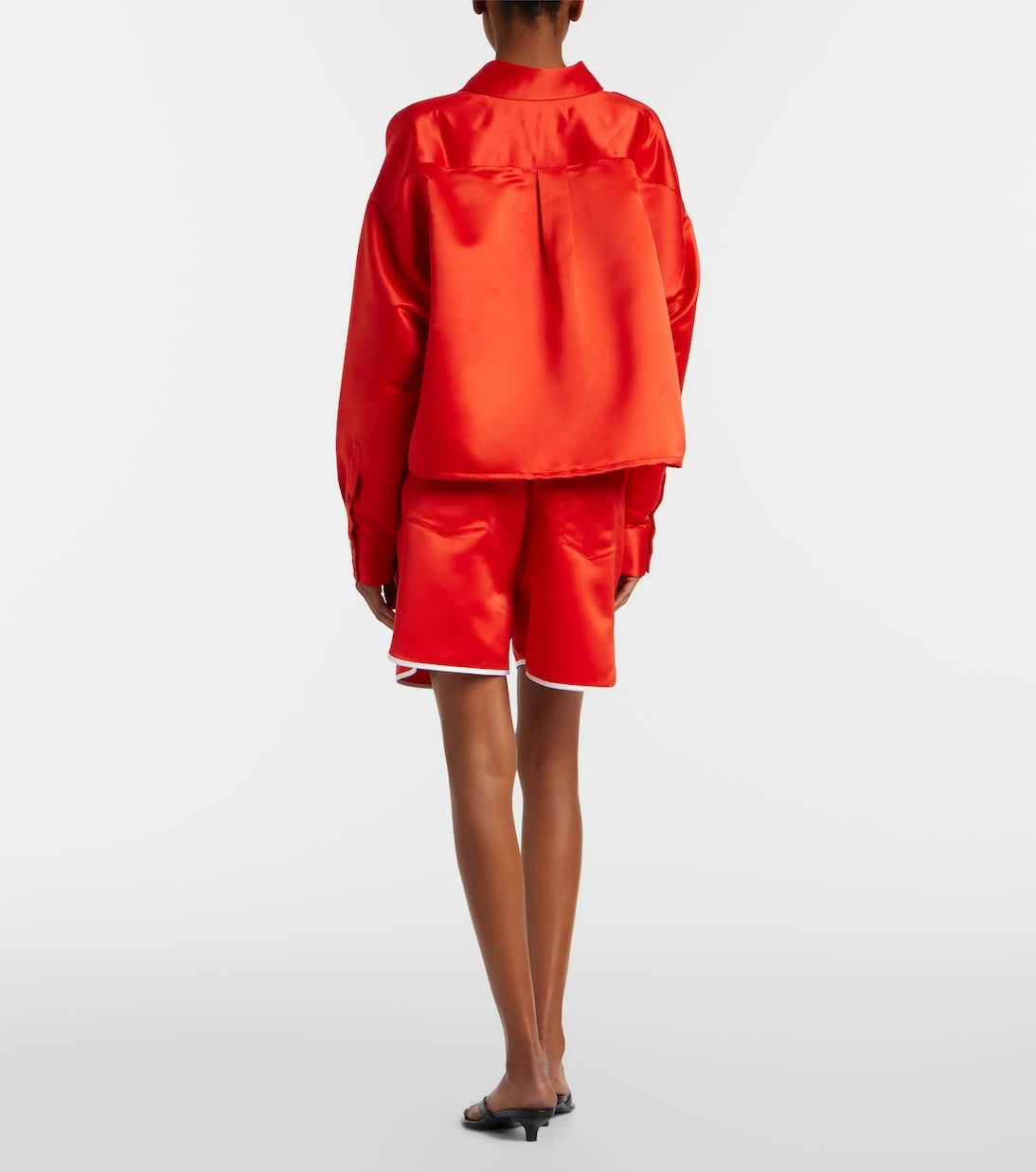 The Frankie Shop - Adia satin shorts