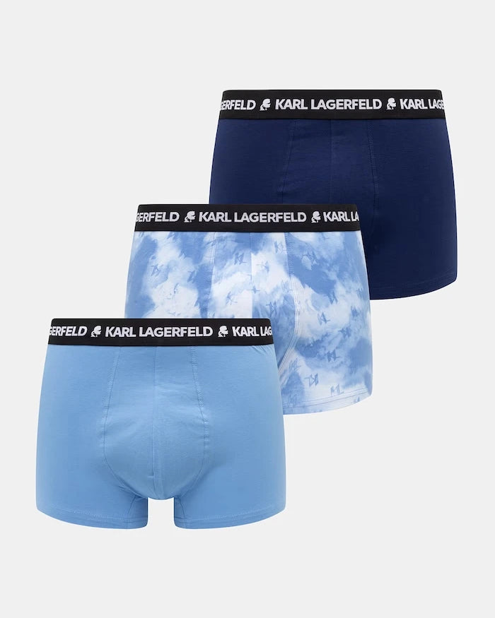 Karl Lagerfeld erkek pamuk elastan boxer 3'lü