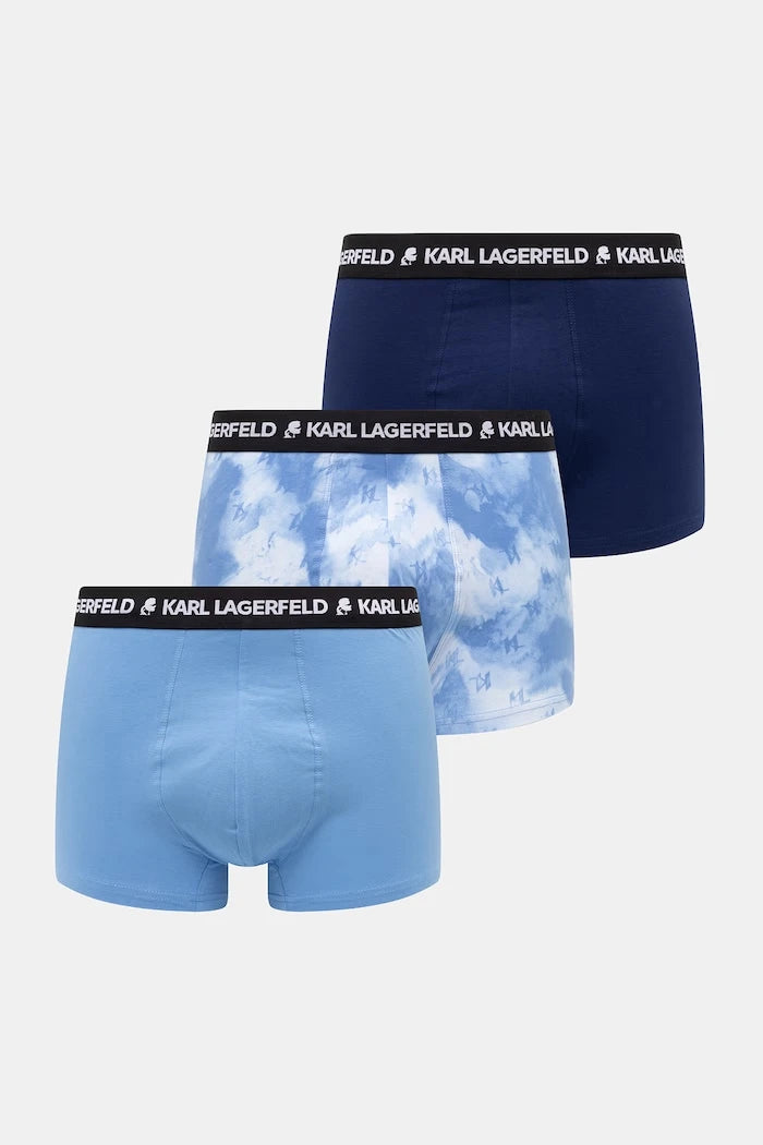 Karl Lagerfeld erkek pamuk elastan boxer 3'lü