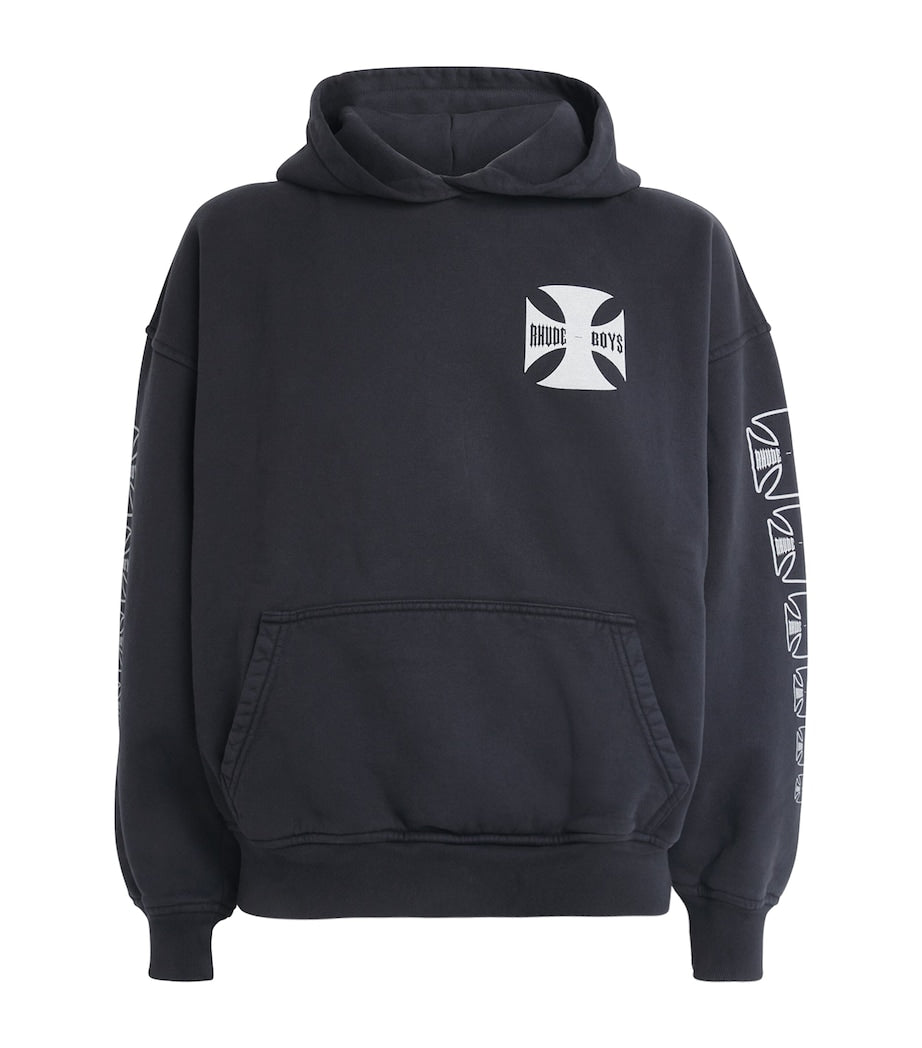 Cotton Cross Hoodie