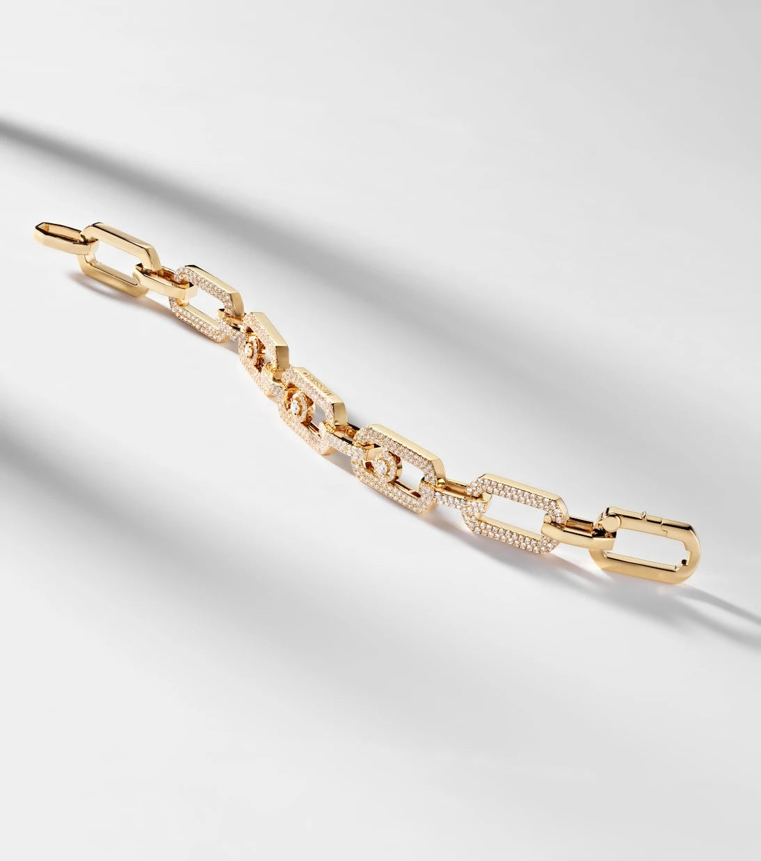 Messika - So Move 18kt gold chain bracelet with diamonds