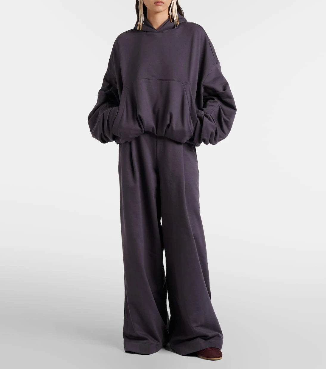 Dries Van Noten - Cotton jersey sweatpants