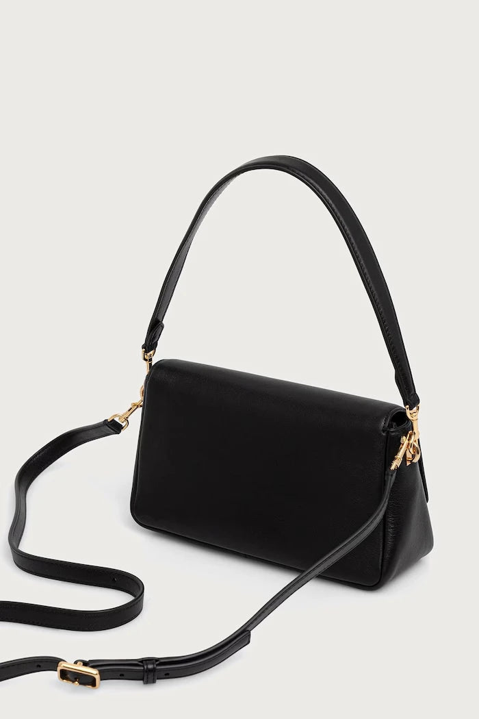 Tory Burch Charlie kadın deri crossbody çanta