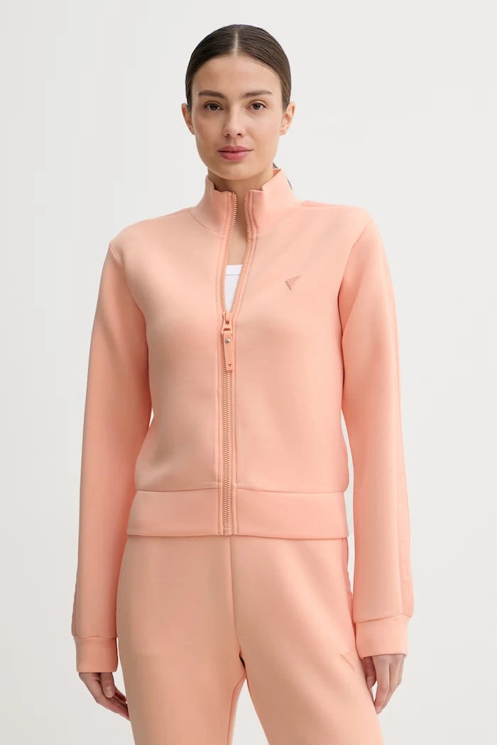 Guess fermuarlı kadın viskon sweatshirt NEW ALLIE