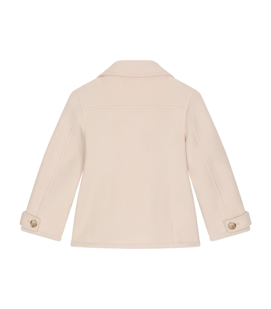 Dolce & Gabbana Kids Wool-Blend Pea Coat (2-6 Years)