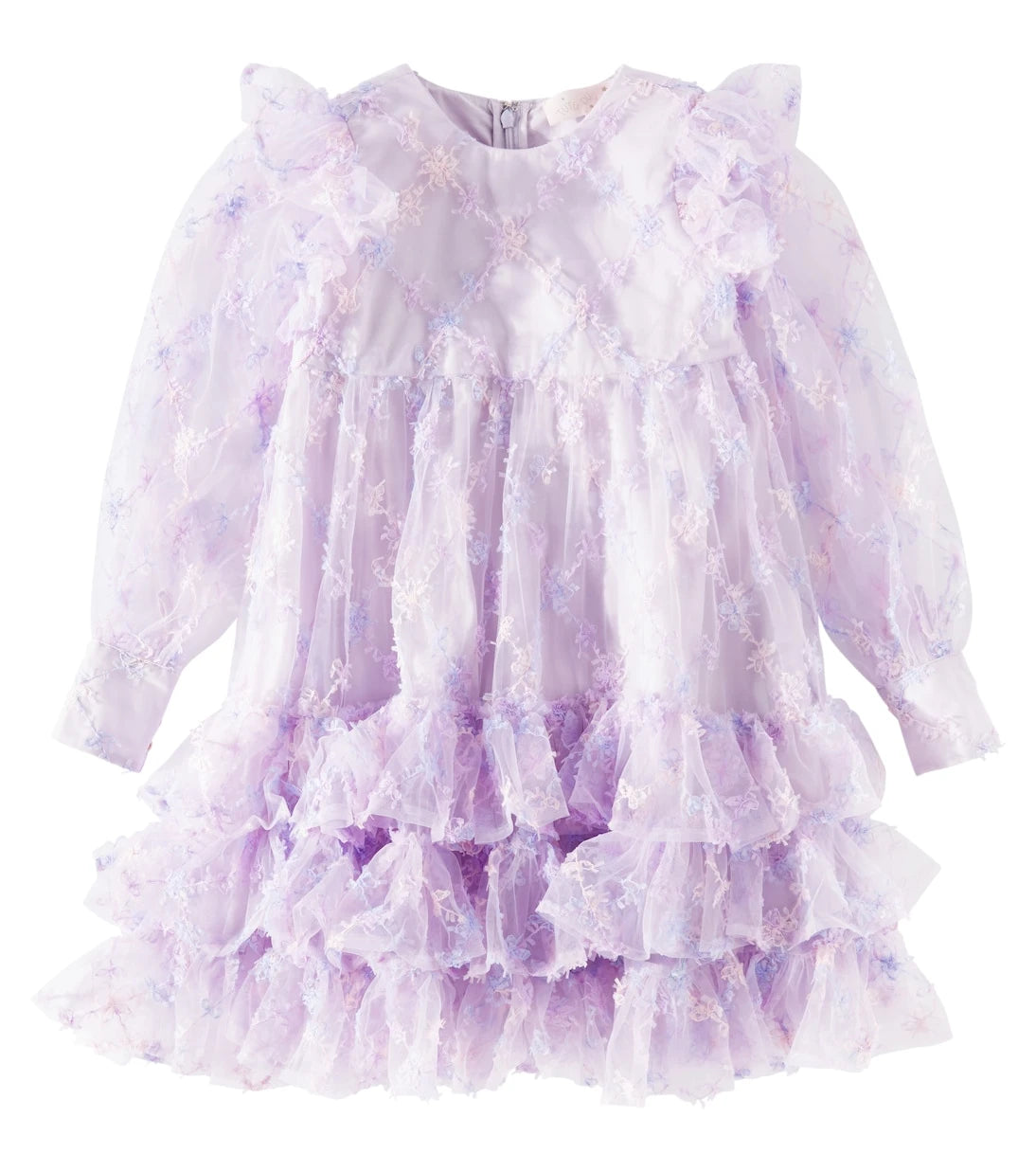 Tutu Du Monde - Broderie ruffled tulle dress