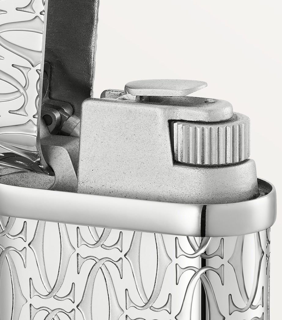 Palladium Double C de Cartier Lighter