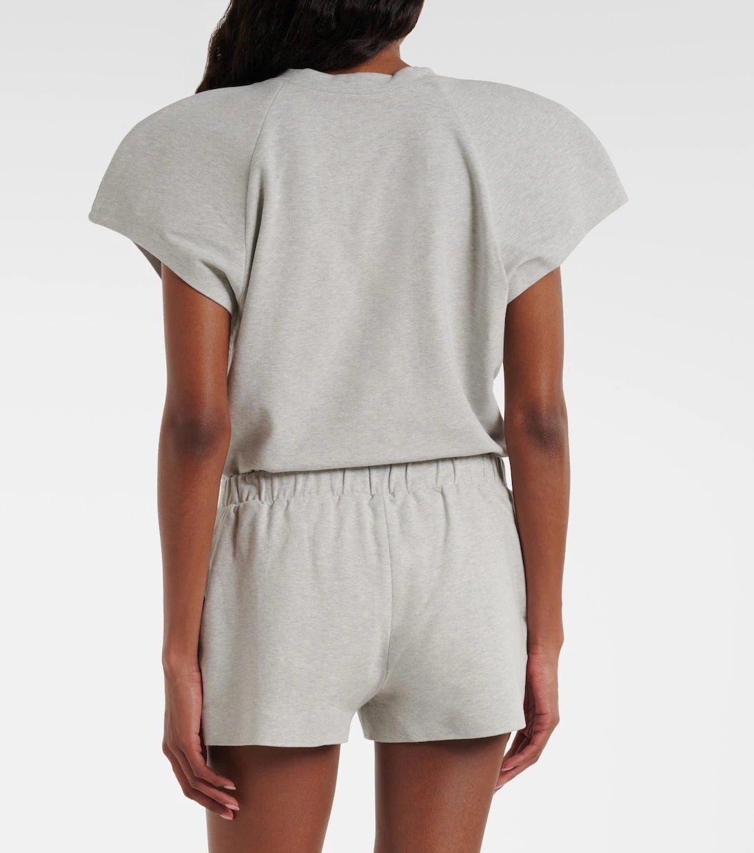 Norma Kamali - Bomber cotton-blend bodysuit