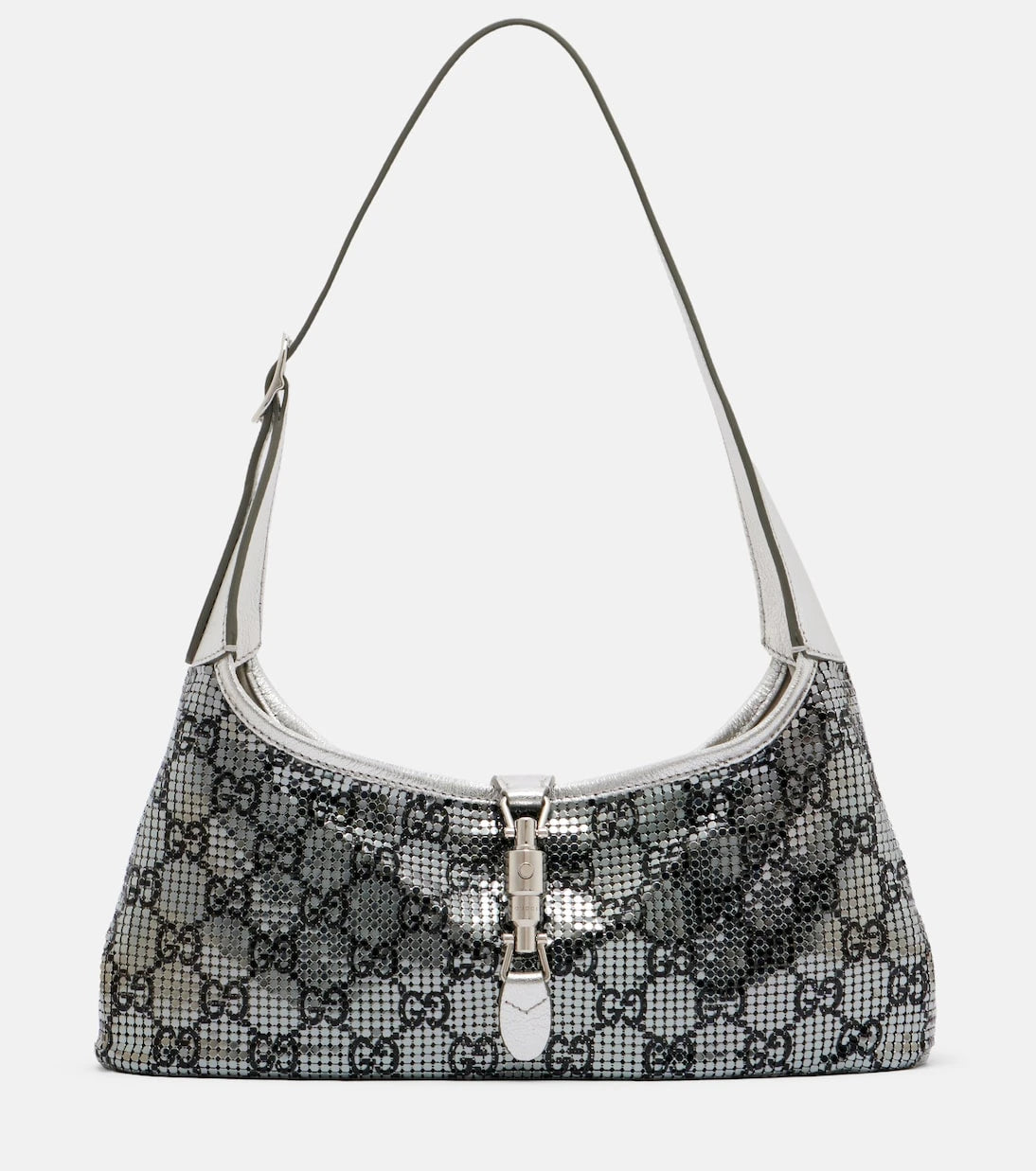Gucci - Jackie Slim GG mesh shoulder bag