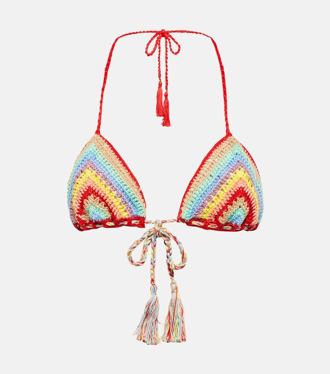 Anna Kosturova - Crochet cotton bikini top