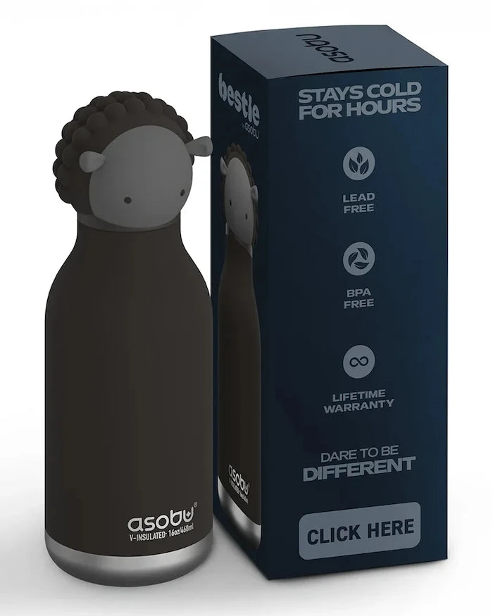 Asobu 460 ml paslanmaz çelik termos şişe