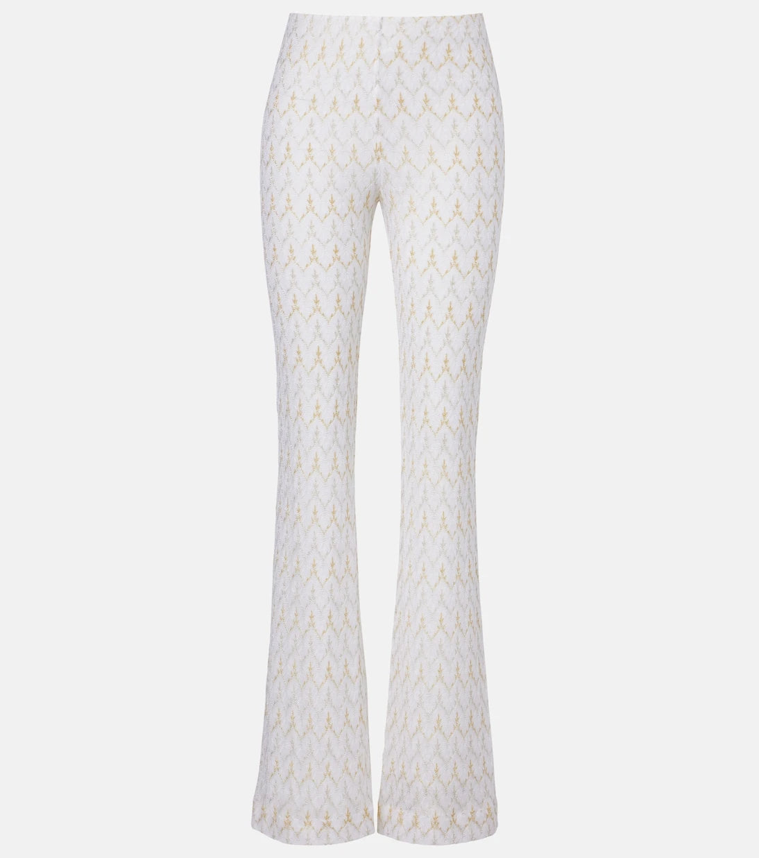 Missoni - Lamé flared pants