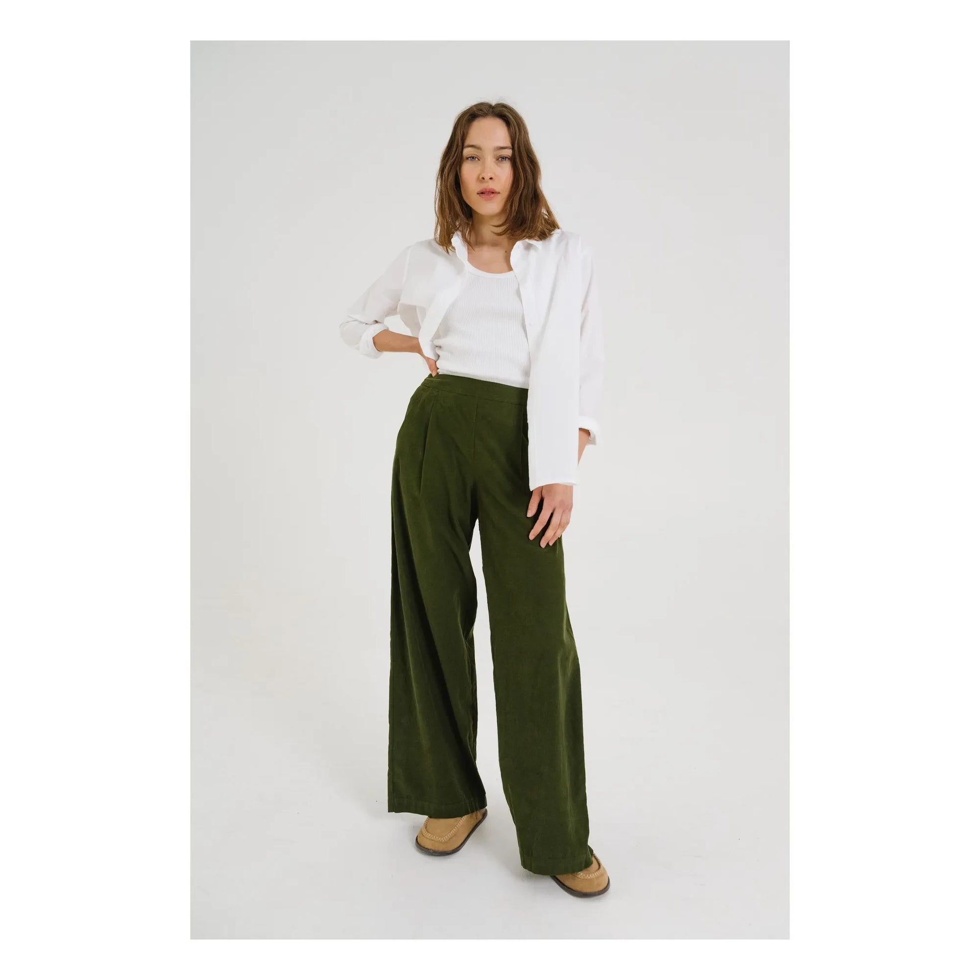Sacrécoeur - Julie Cotton Poplin Shirt | White