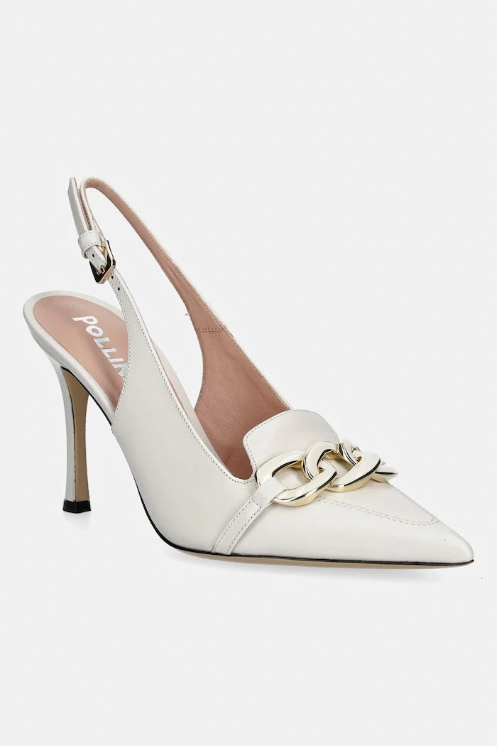 Кожени обувки с тънък ток Pollini