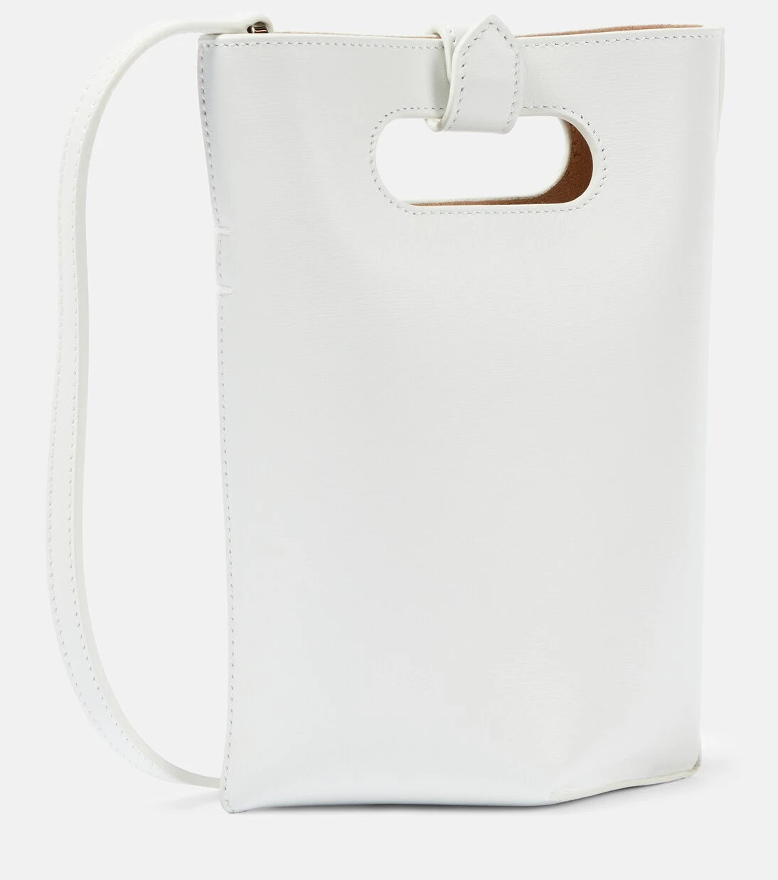 Alaïa - Folded Small leather tote bag