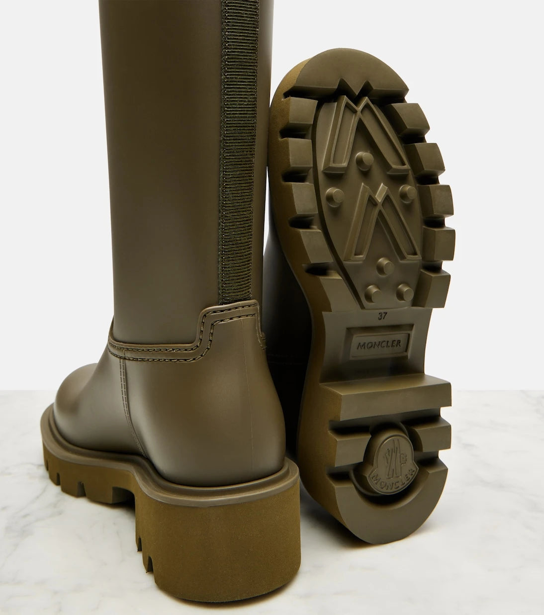 Moncler - Kickstream logo rain boots