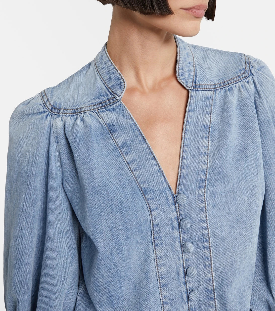 Zimmermann - Lucky denim blouse
