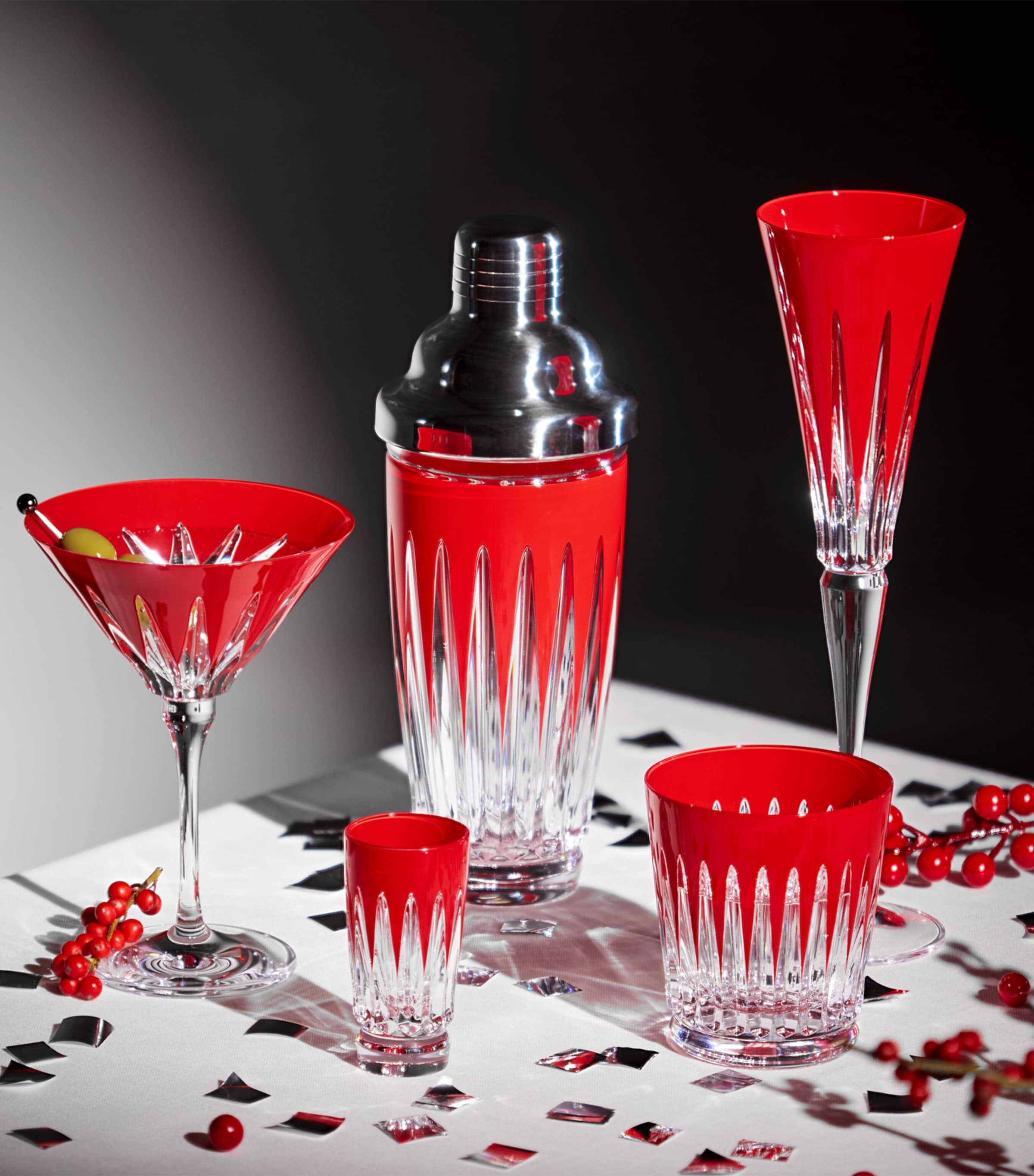 Set of 2 Crystal Firework Tumblers (340ml)