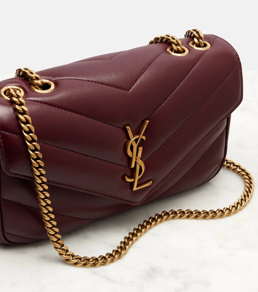 Saint Laurent - Loulou Small leather shoulder bag