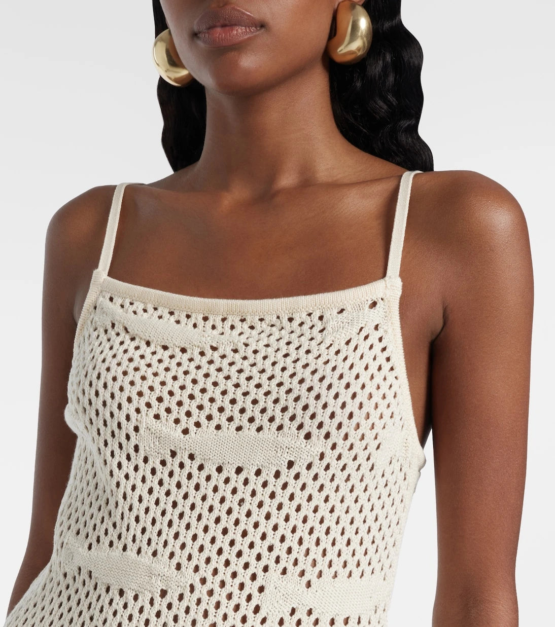 Staud - Rio crochet cotton beach dress