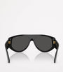 Dolce & Gabbana Black DG Millennials Pilot Sunglasses