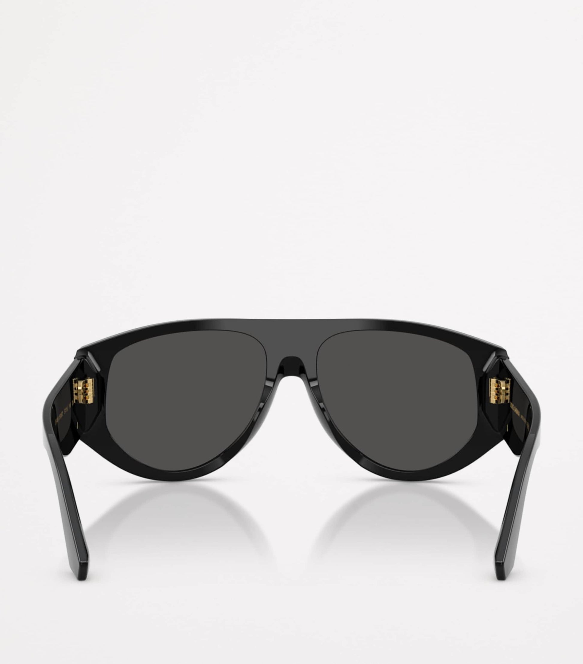 Dolce & Gabbana Black DG Millennials Pilot Sunglasses