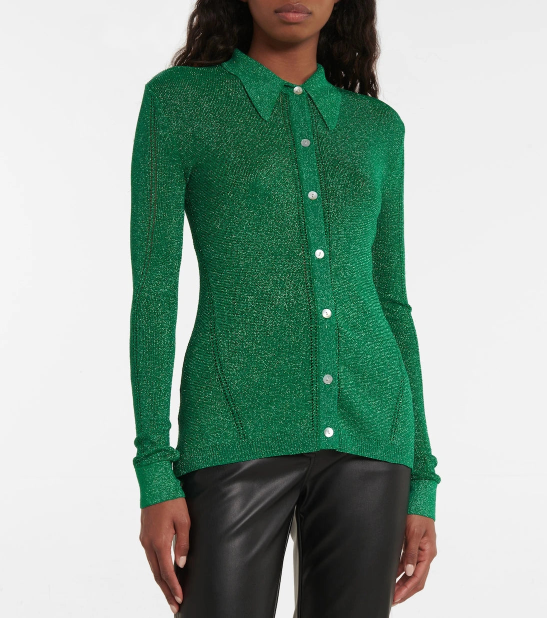 Dodo Bar Or - Metallic knit top