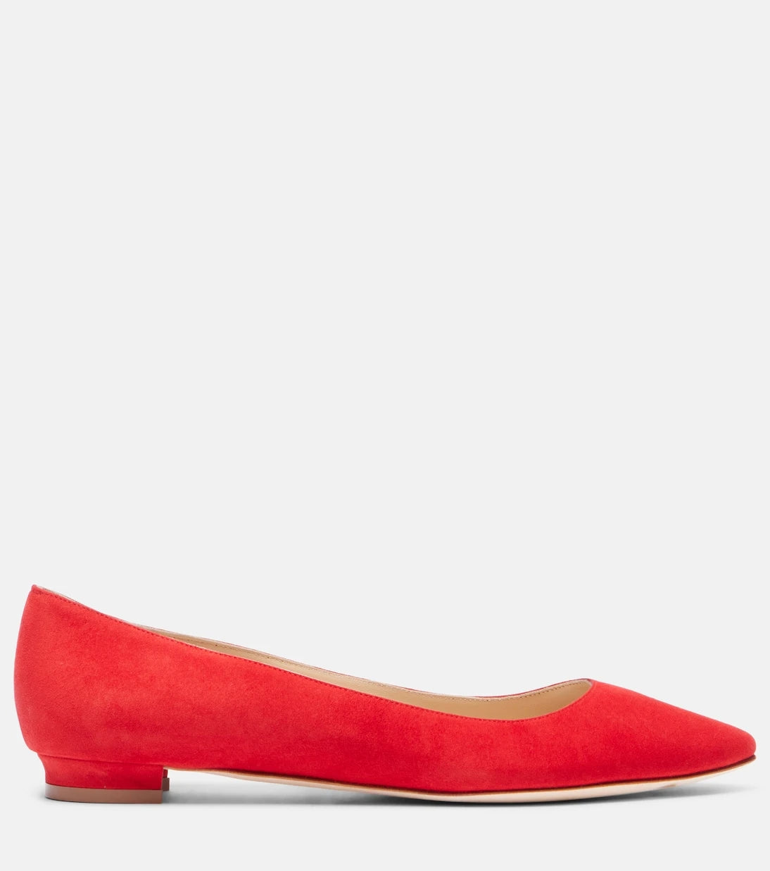 Manolo Blahnik - BB suede ballet flats