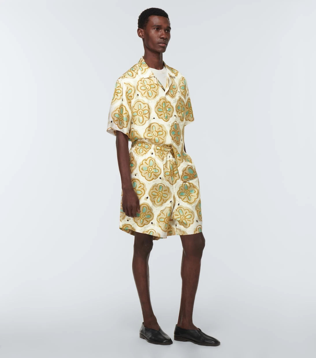 Commas - Printed silk shirt