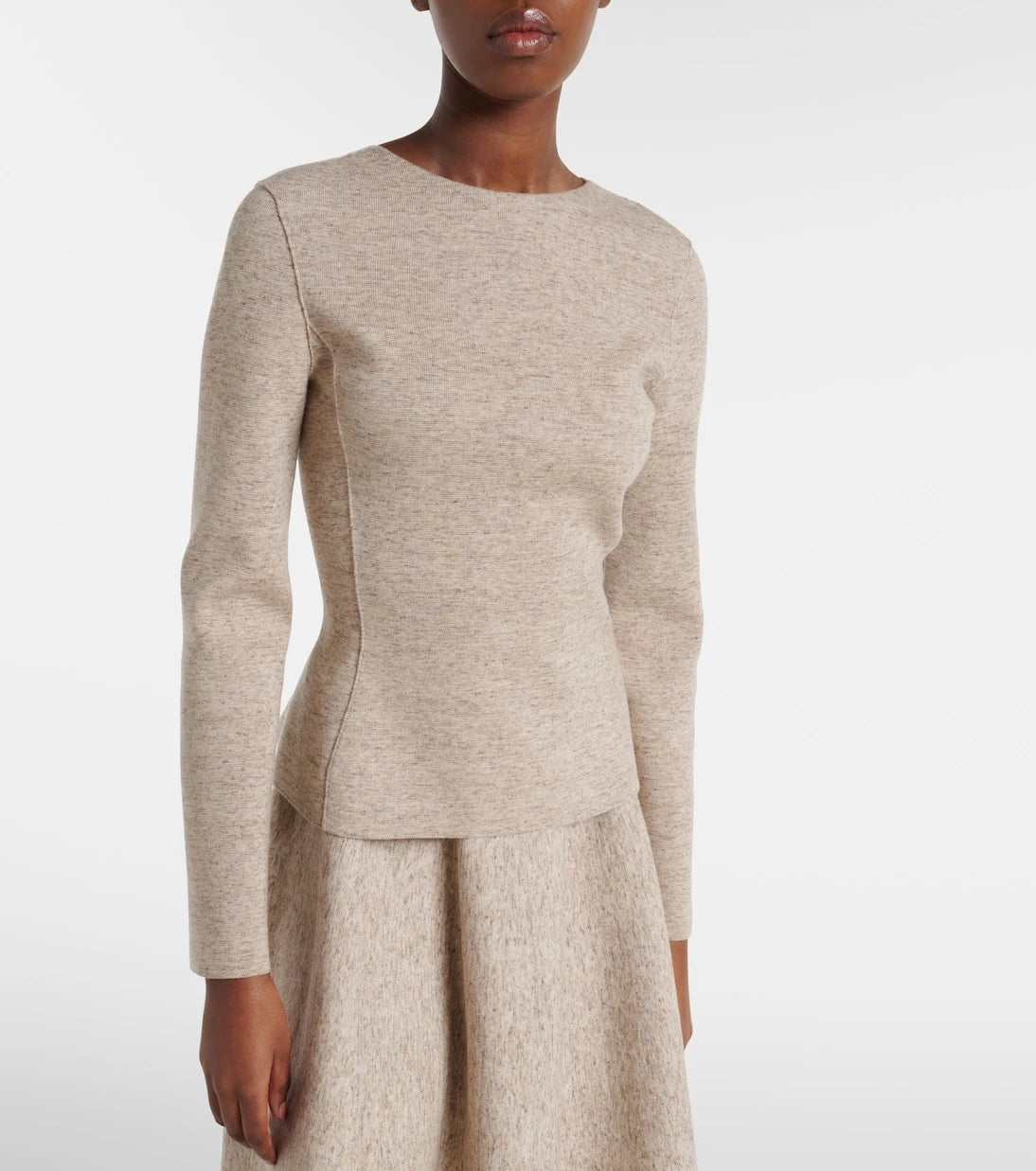Loro Piana - سترة كارديجان من مزيج الكشمير والصوف والكتان طراز Willow