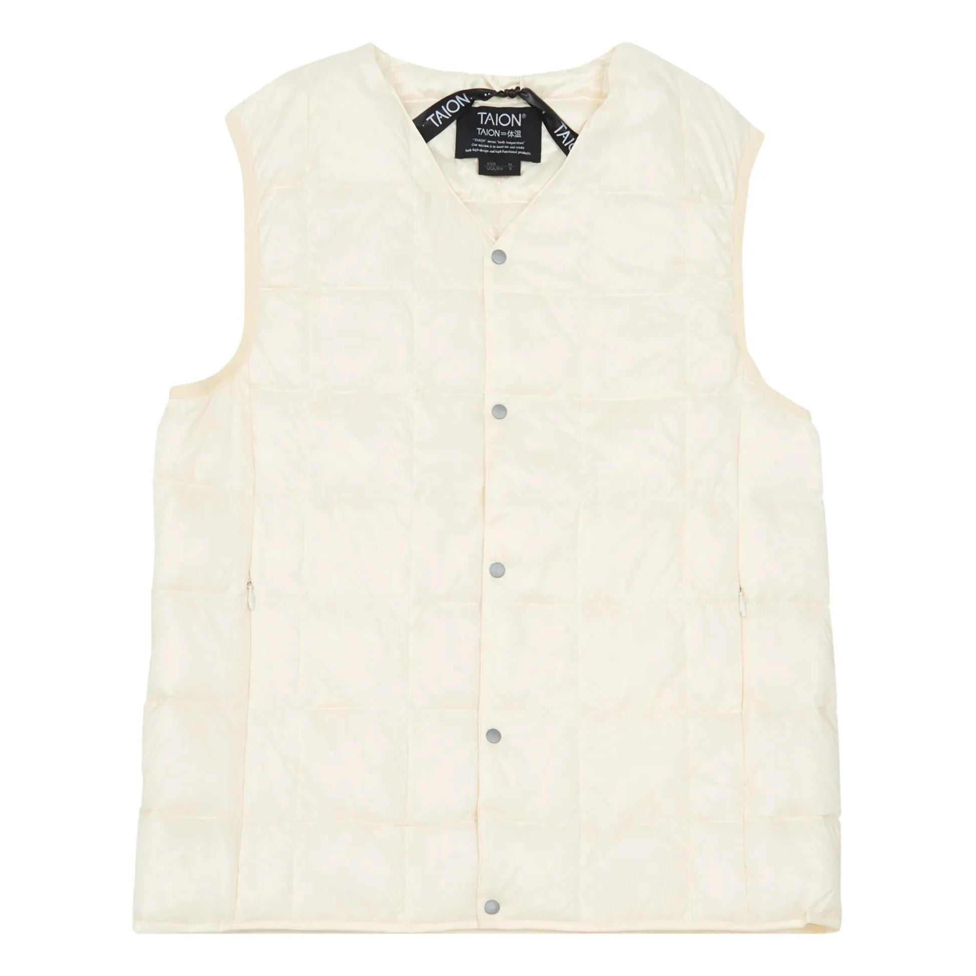 Taion - Puffer Vest - Adult Collection  | White