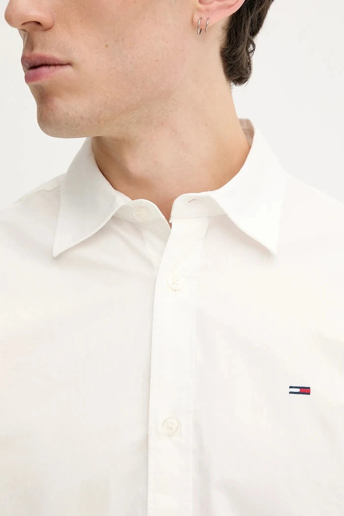 Tommy Jeans erkek pamuk gömlek