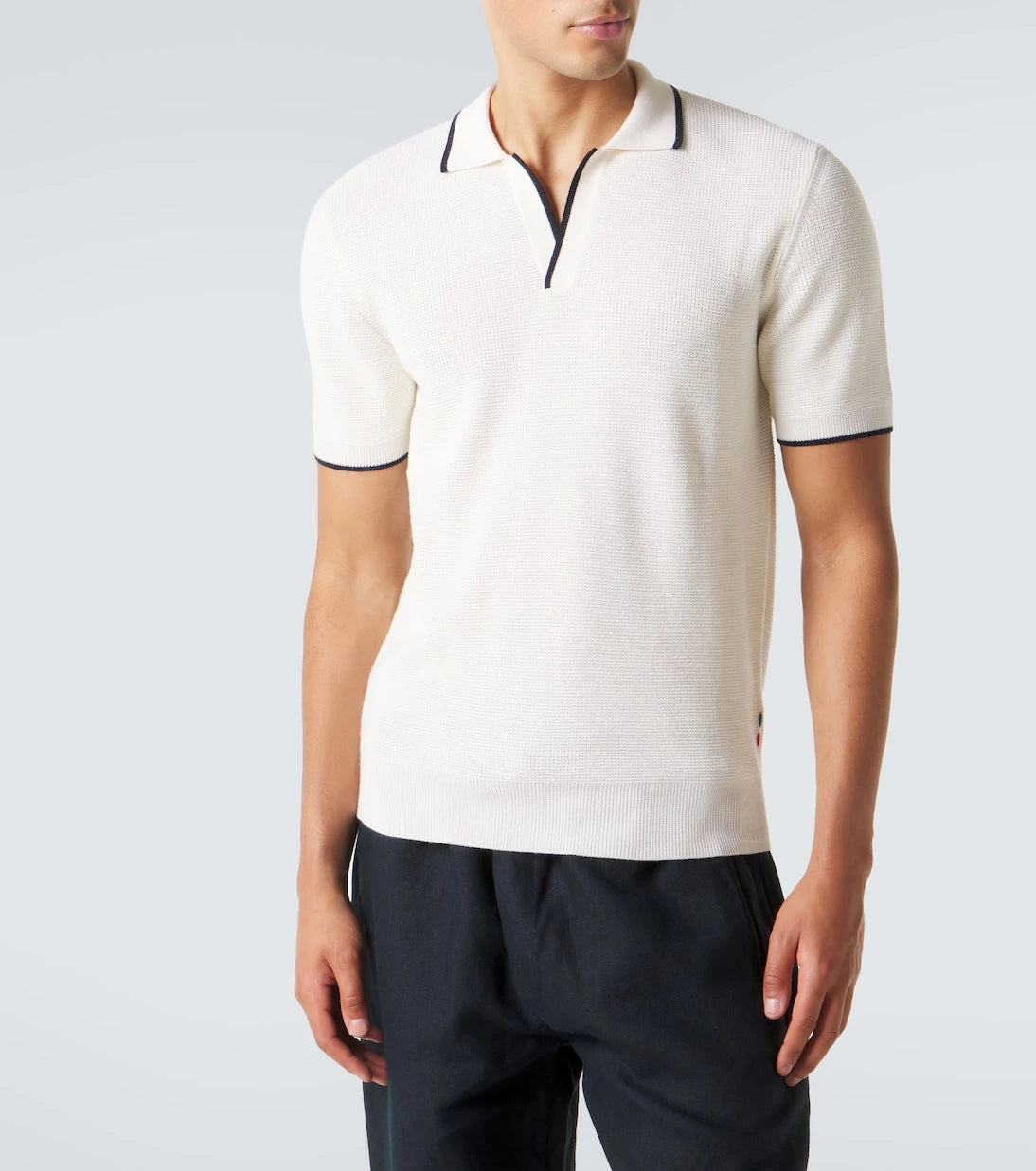 Orlebar Brown - Horton wool piqué polo shirt