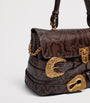 Schiaparelli Python Skin Belts Soft Secret Shoulder Bag