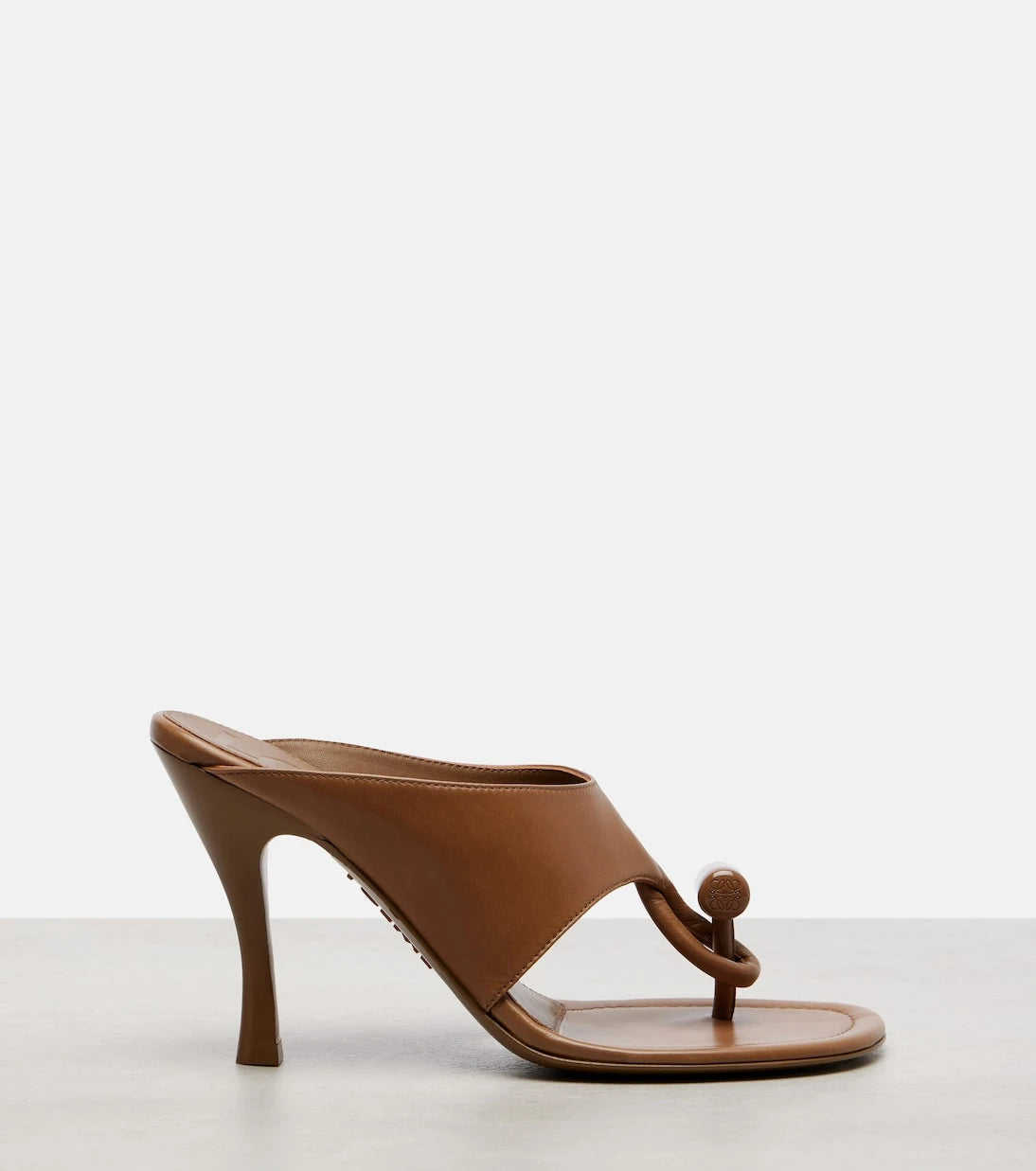 Loewe - Toggle 90 leather thong sandals