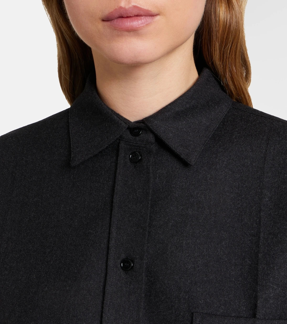 Victoria Beckham - Ellys wool flannel shirt