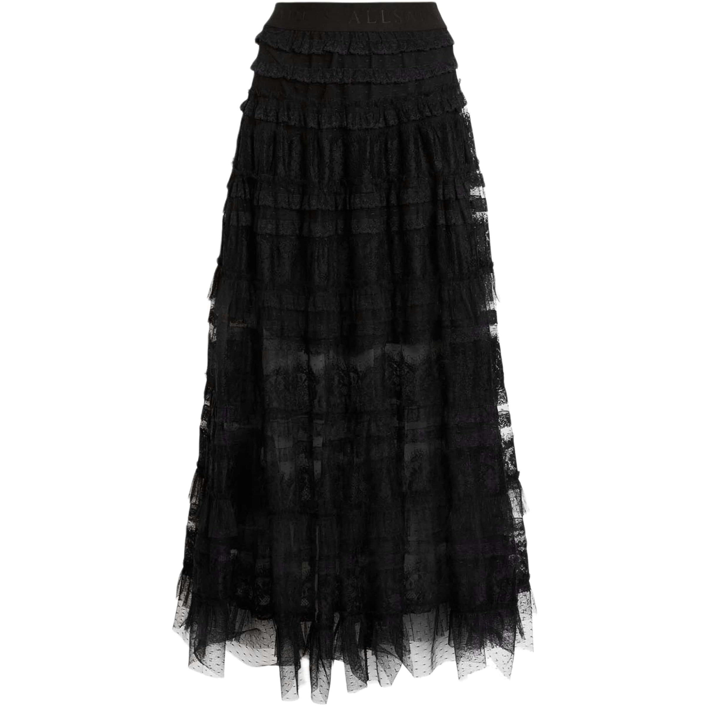 Black Tulle Arlea Skirt