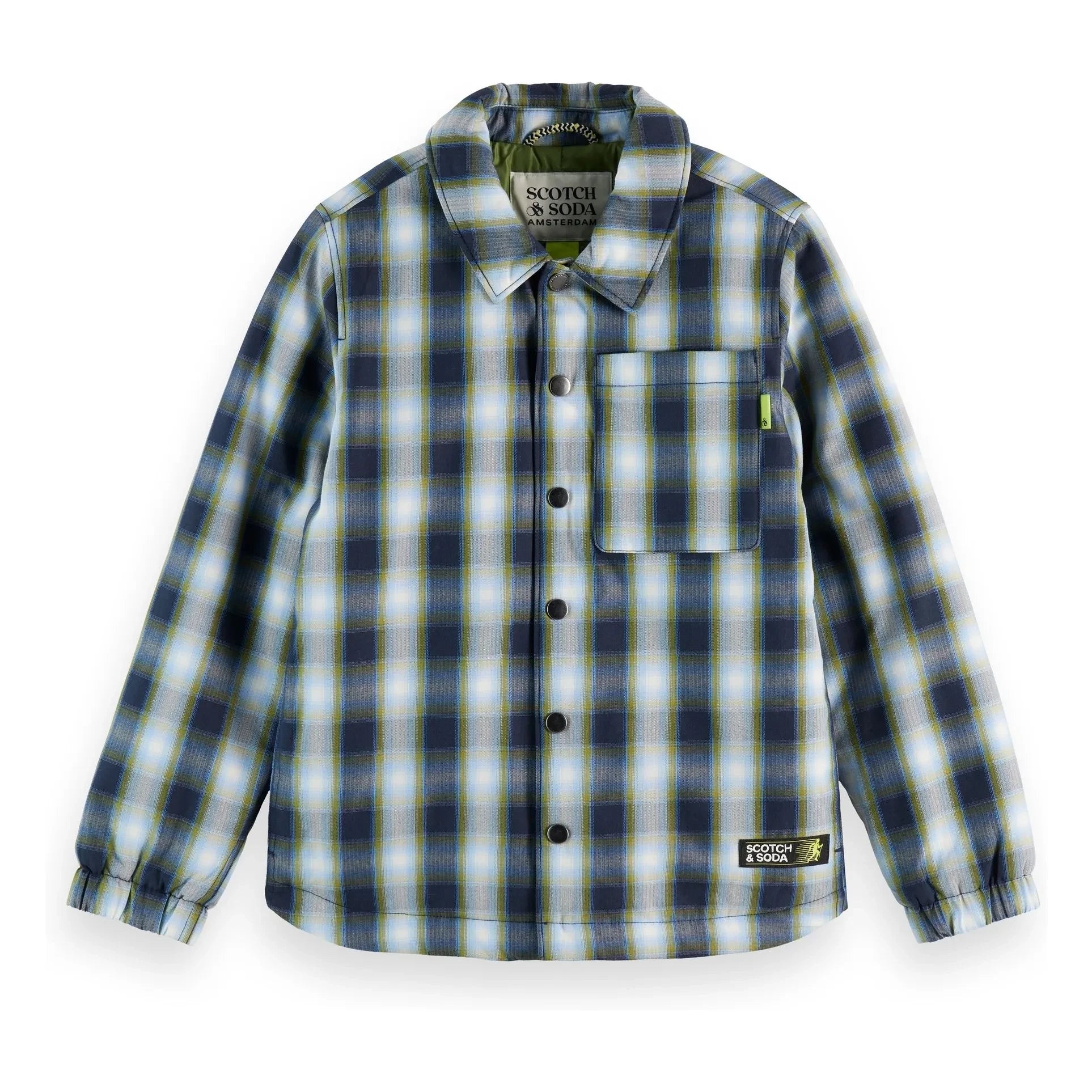 Scotch & Soda - Carreaux Jacket | Blue