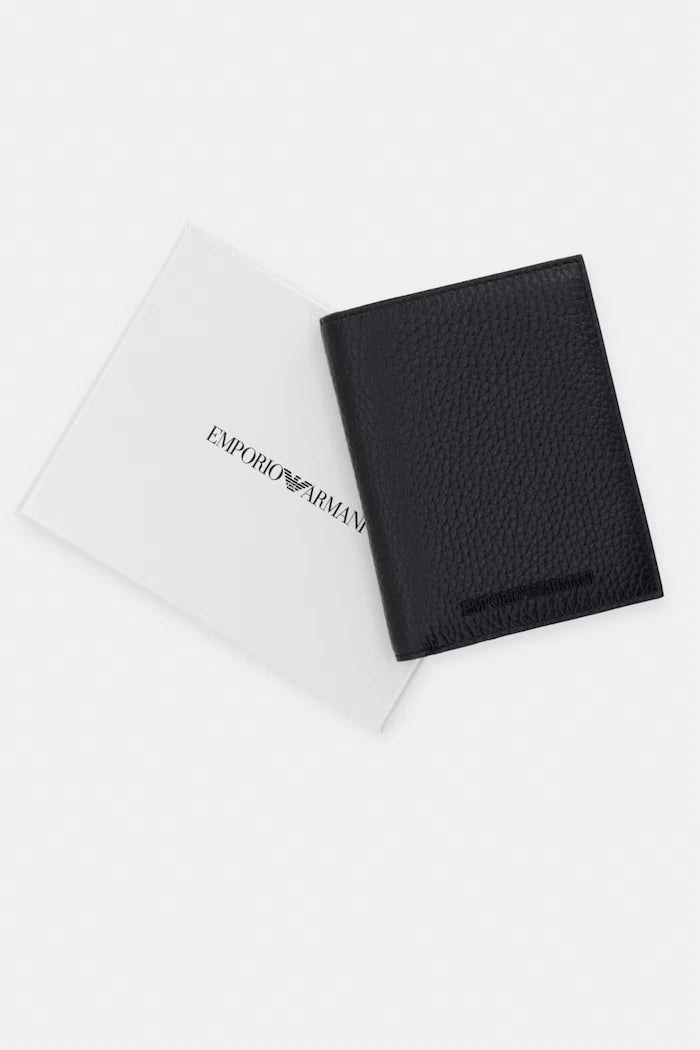 Emporio Armani портфейл мъжки от кожа