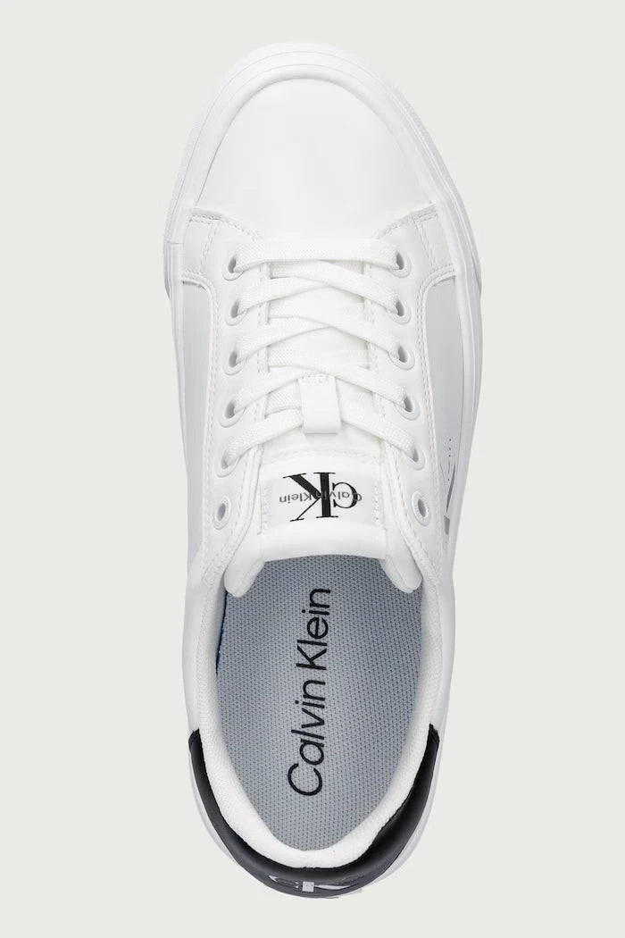 VULC FLATFORM LACEUP LOW LTH deri kadın spor ayakkabı